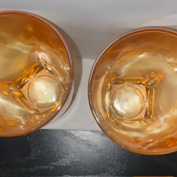 Vintage Carnival Glass drinking glass - Picture 2 of 3